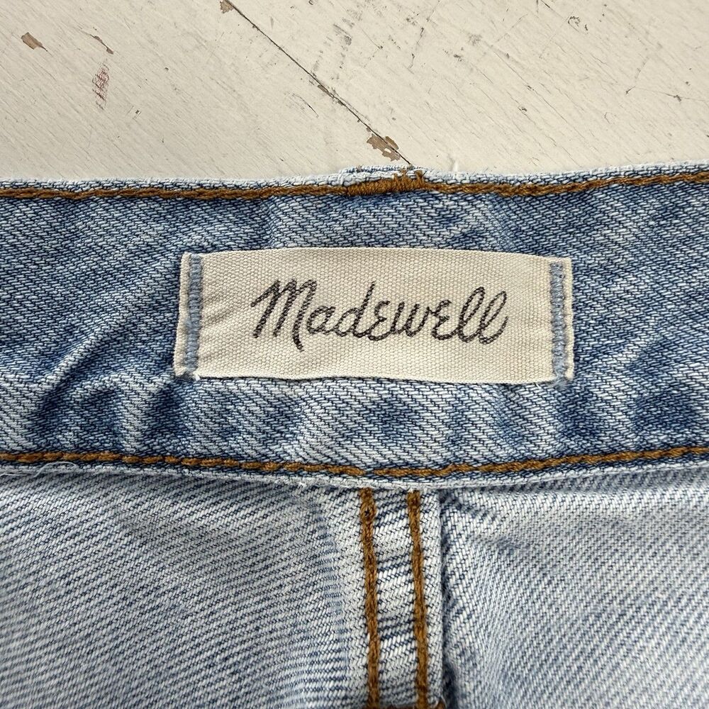 Madewell The Perfect Vintage Summer Jeans Fitzgerald Light Wash High Rise Sz 32 - Picture 12 of 14